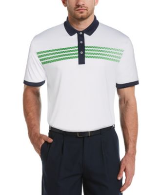 HYBRID APPAREL Mens White Classic Fit Performance Stretch Polo XL