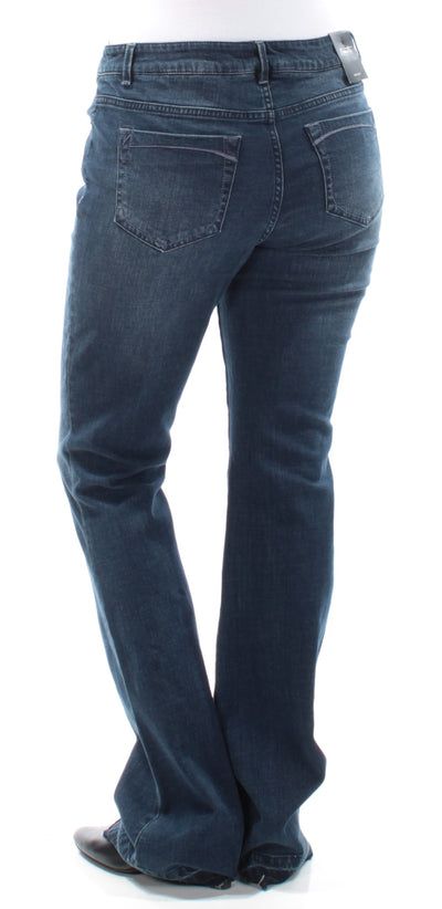 NANETTE LEPORE Womens Blue Boot Cut Jeans