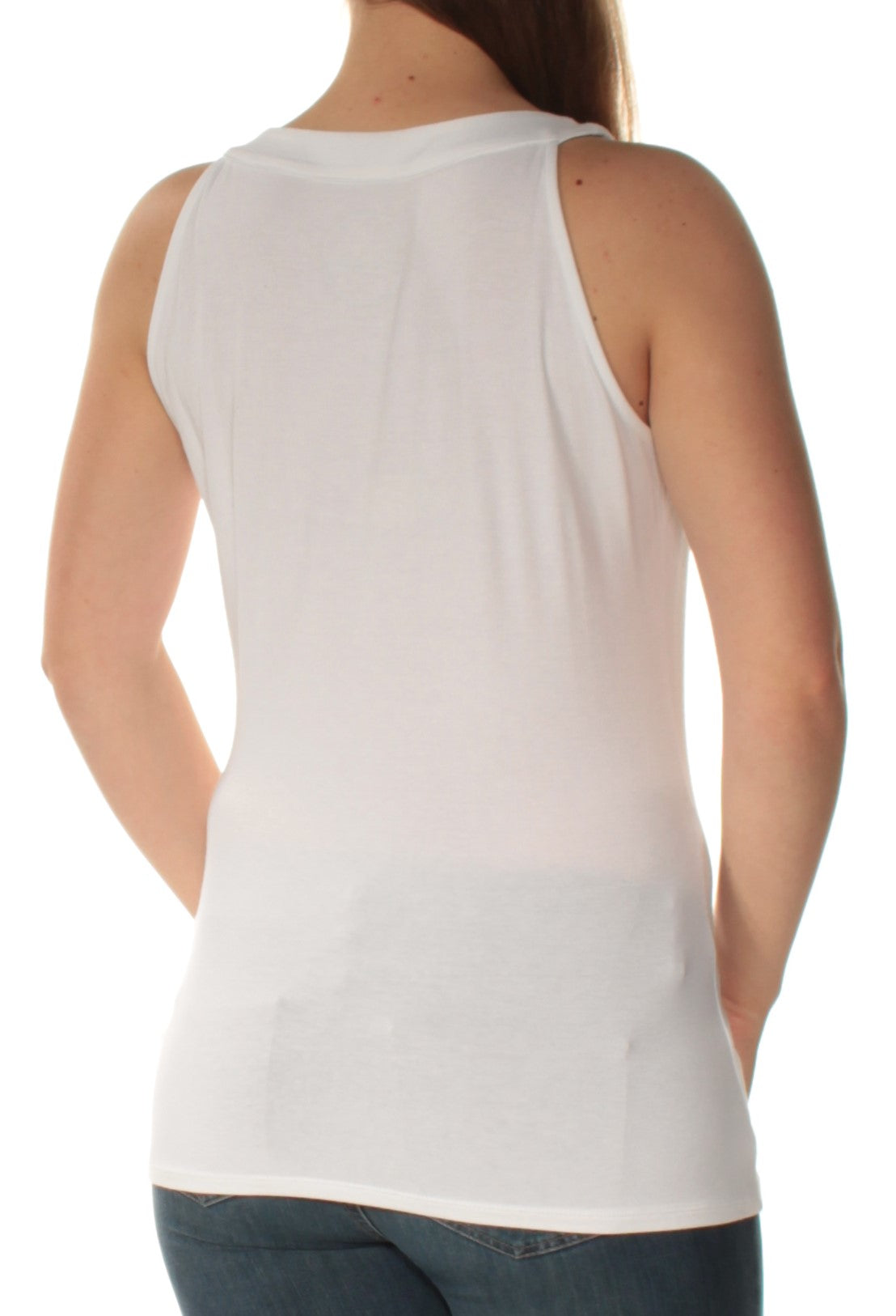 INC Womens Cut Out Short Sleeve Jewel Neck Tank Top