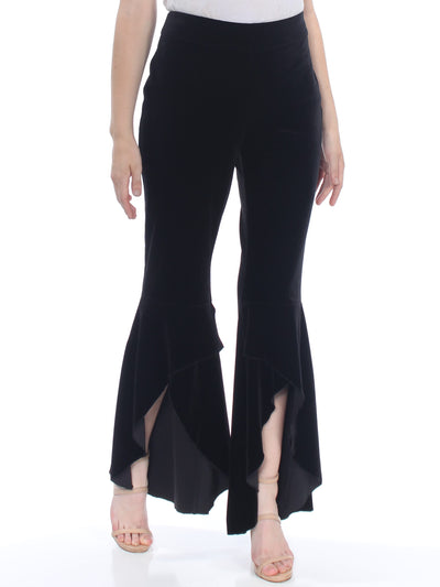 INC Womens Velvet Slit-leg Pants