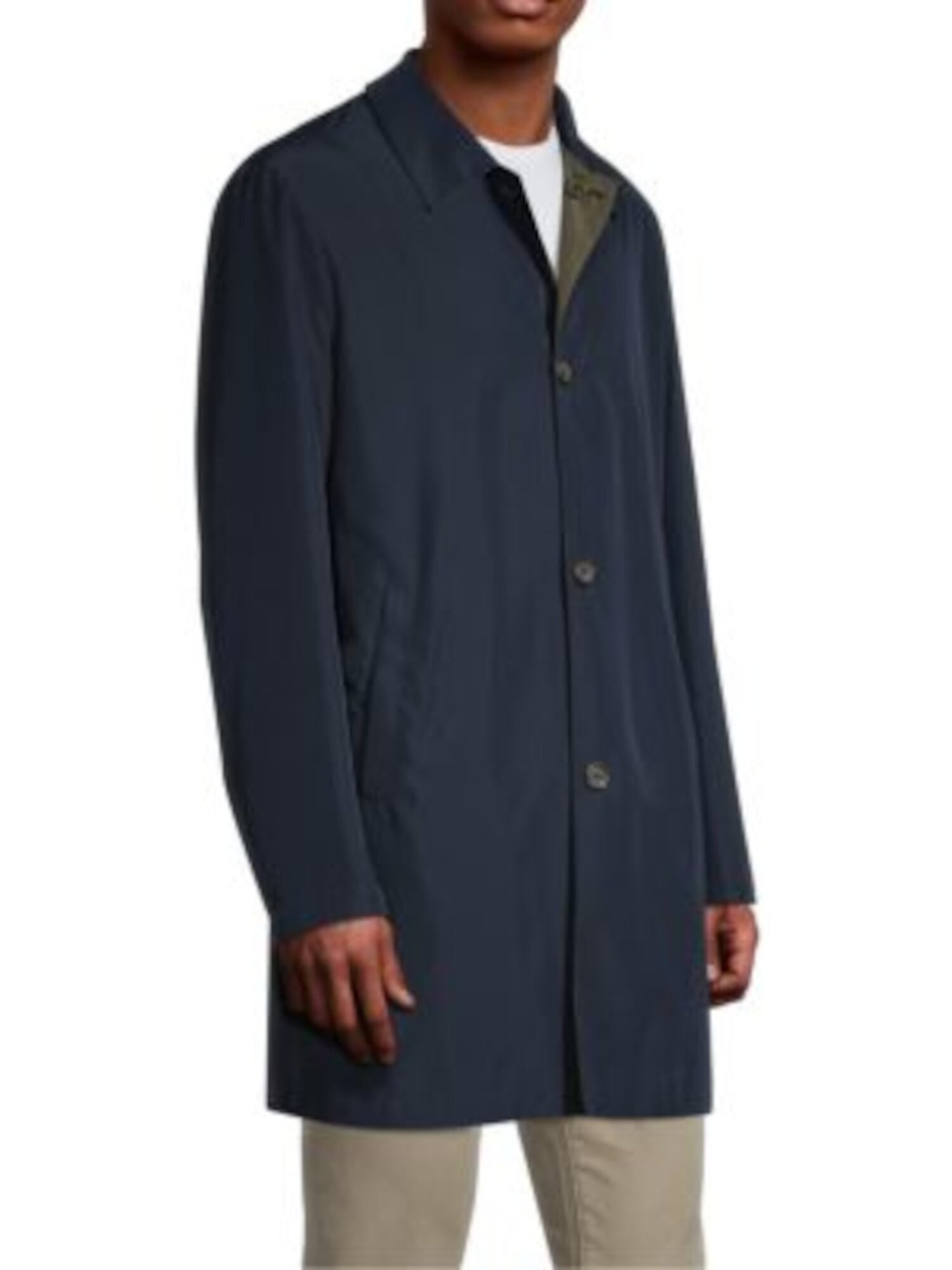 KIRED Mens Navy Stretch Raincoat Jacket 58