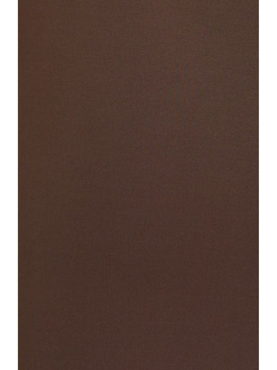 ET OCHS Womens Brown Zippered Slitted Bandeau Neckline Faux Scarf Sleeveless Midi Evening Body Con Dress