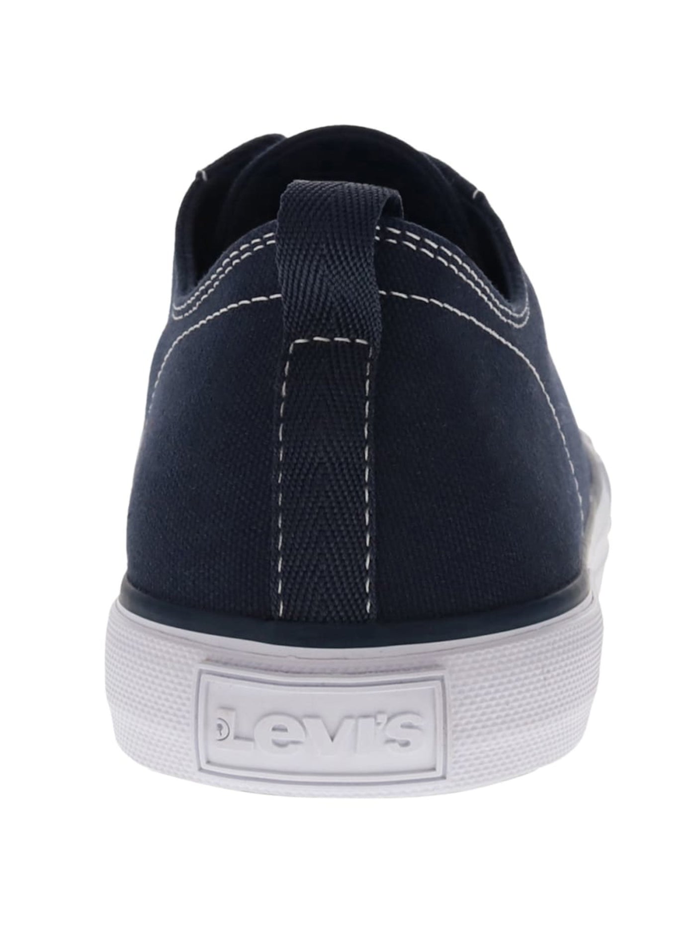 LEVI'S Mens Navy Removable Insole Cushioned Anikin Round Toe Lace-Up Sneakers Shoes 10 M