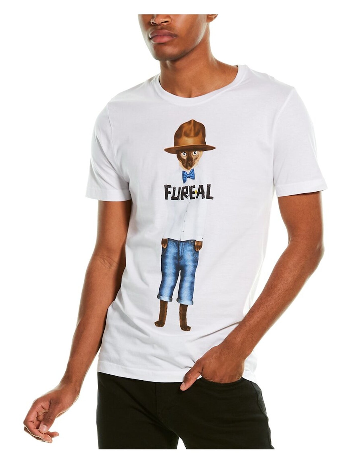 ELEVEN PARIS Mens White Graphic T-Shirt XL