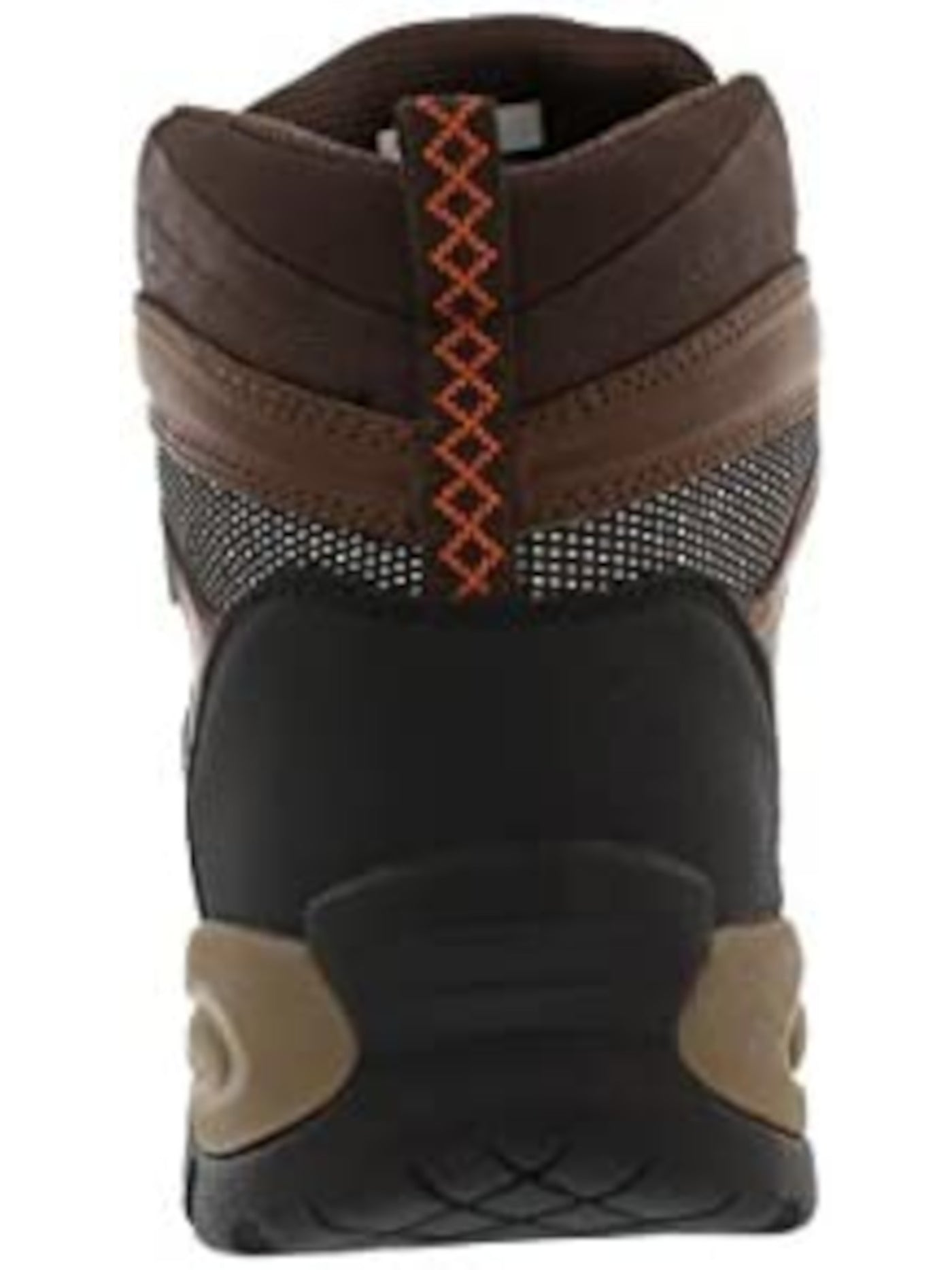 OTAH Mens Brown Removable Insole Comfort Forestier Round Toe Lace-Up Leather Hiking Boots 10