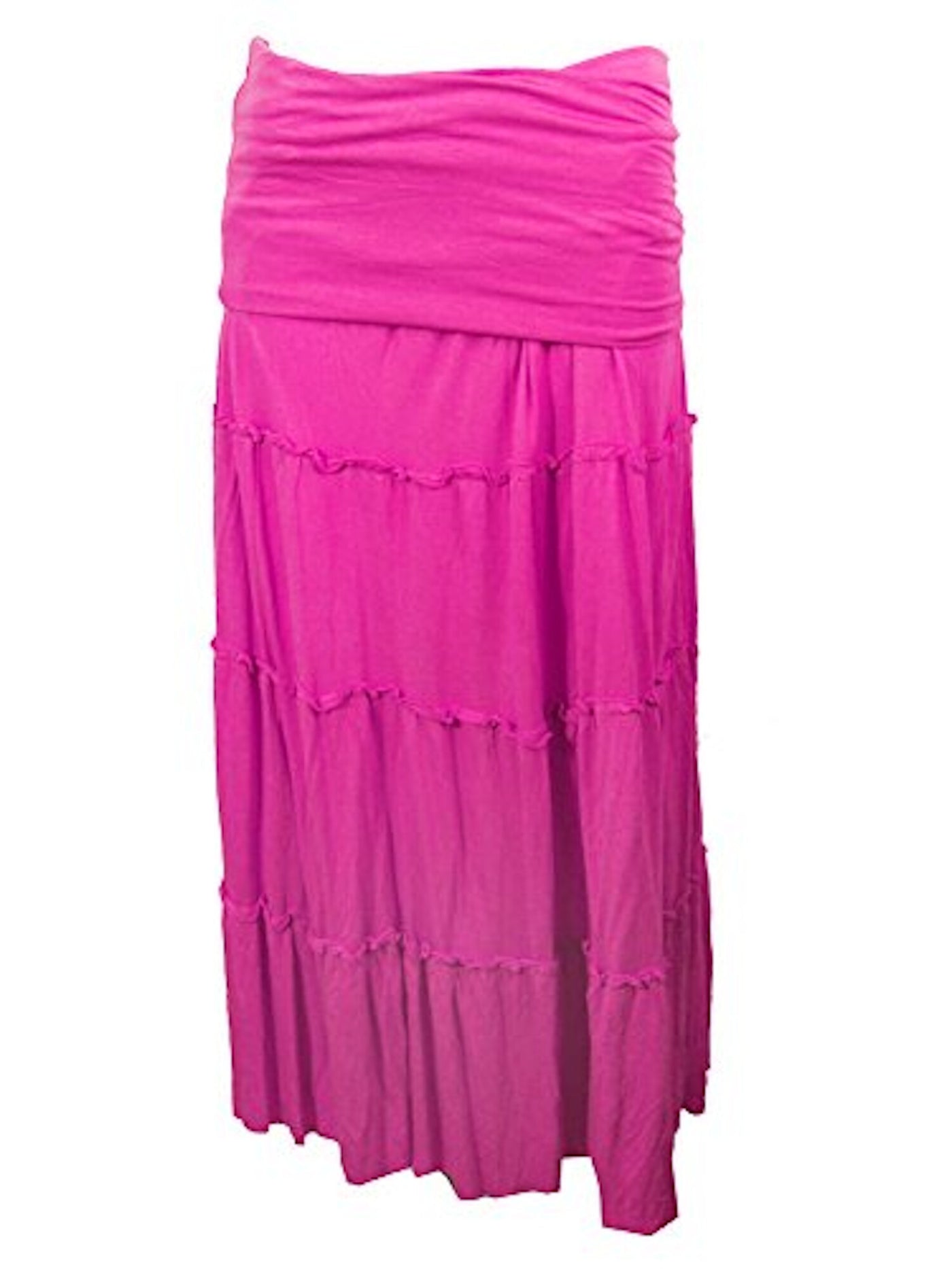 INC Womens Pink Convertible Sleeveless Strapless Midi Fit + Flare Dress Size: XL