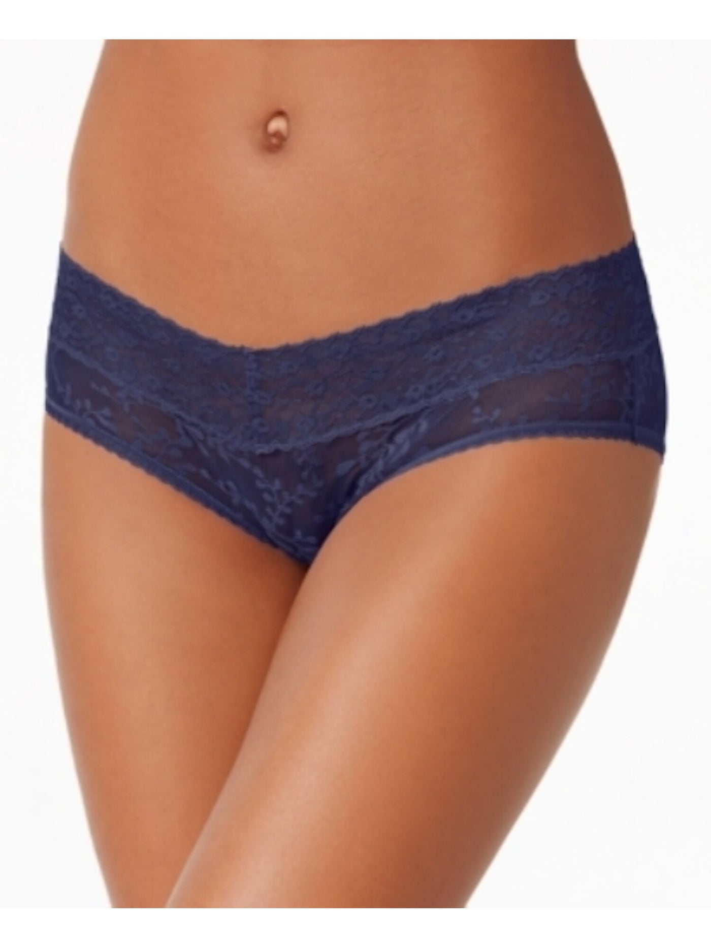 CALVIN KLEIN Intimates Navy Bare Lace Hipster Hipster Underwear S