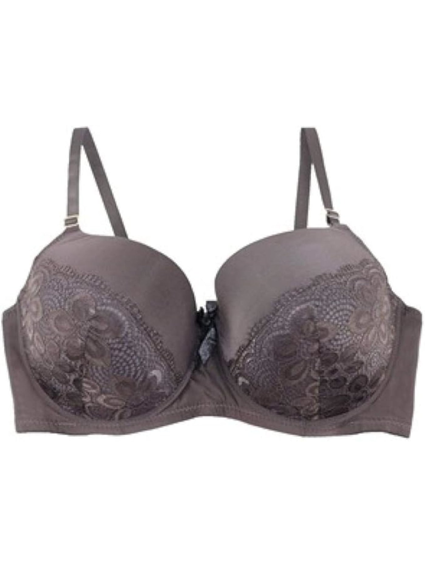 MAMIA Intimates Gray Full Coverage Bra 40C