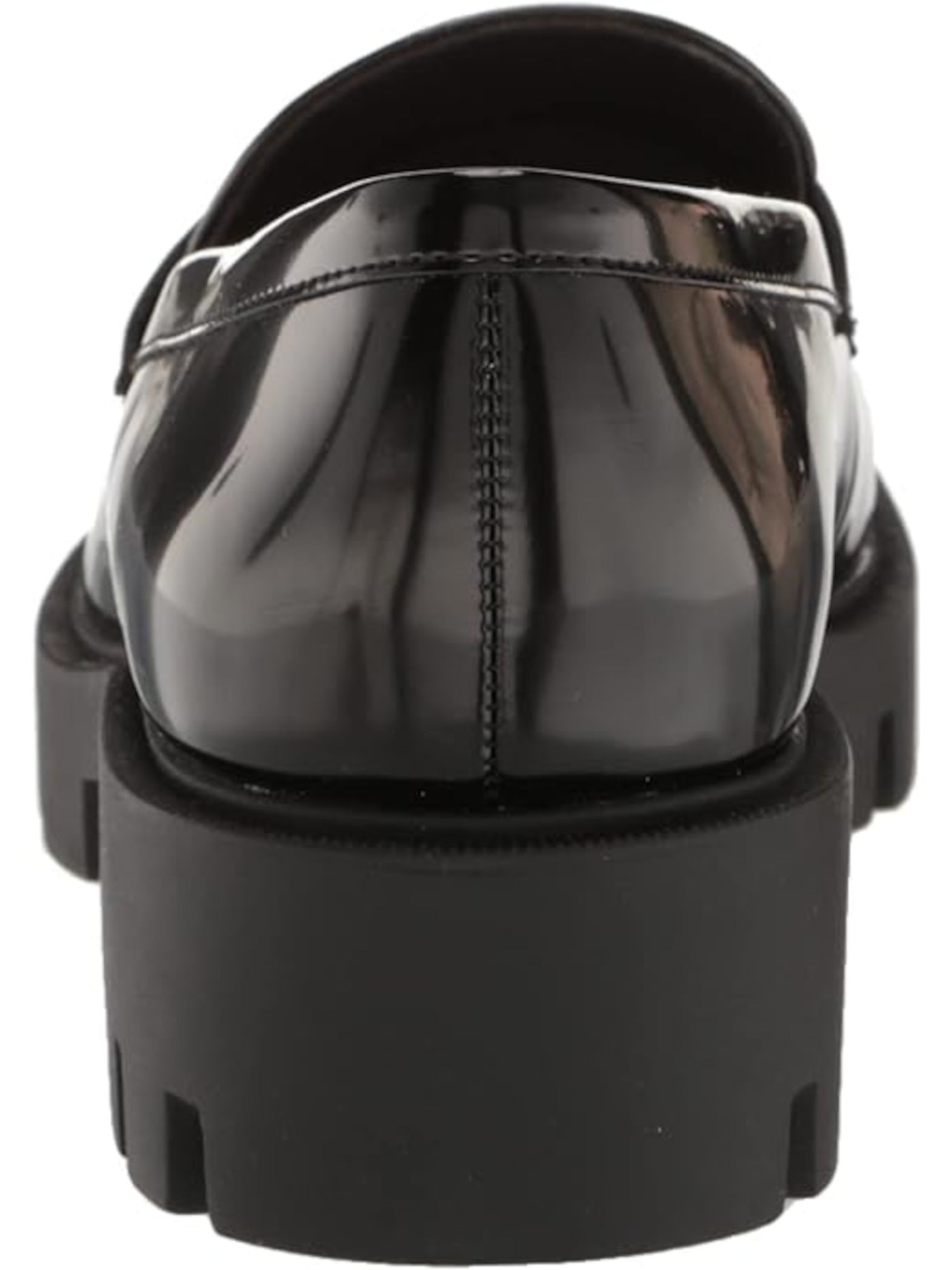 NINE WEST Womens Black Padded Maibel Round Toe Slip On Loafers Shoes 8 M