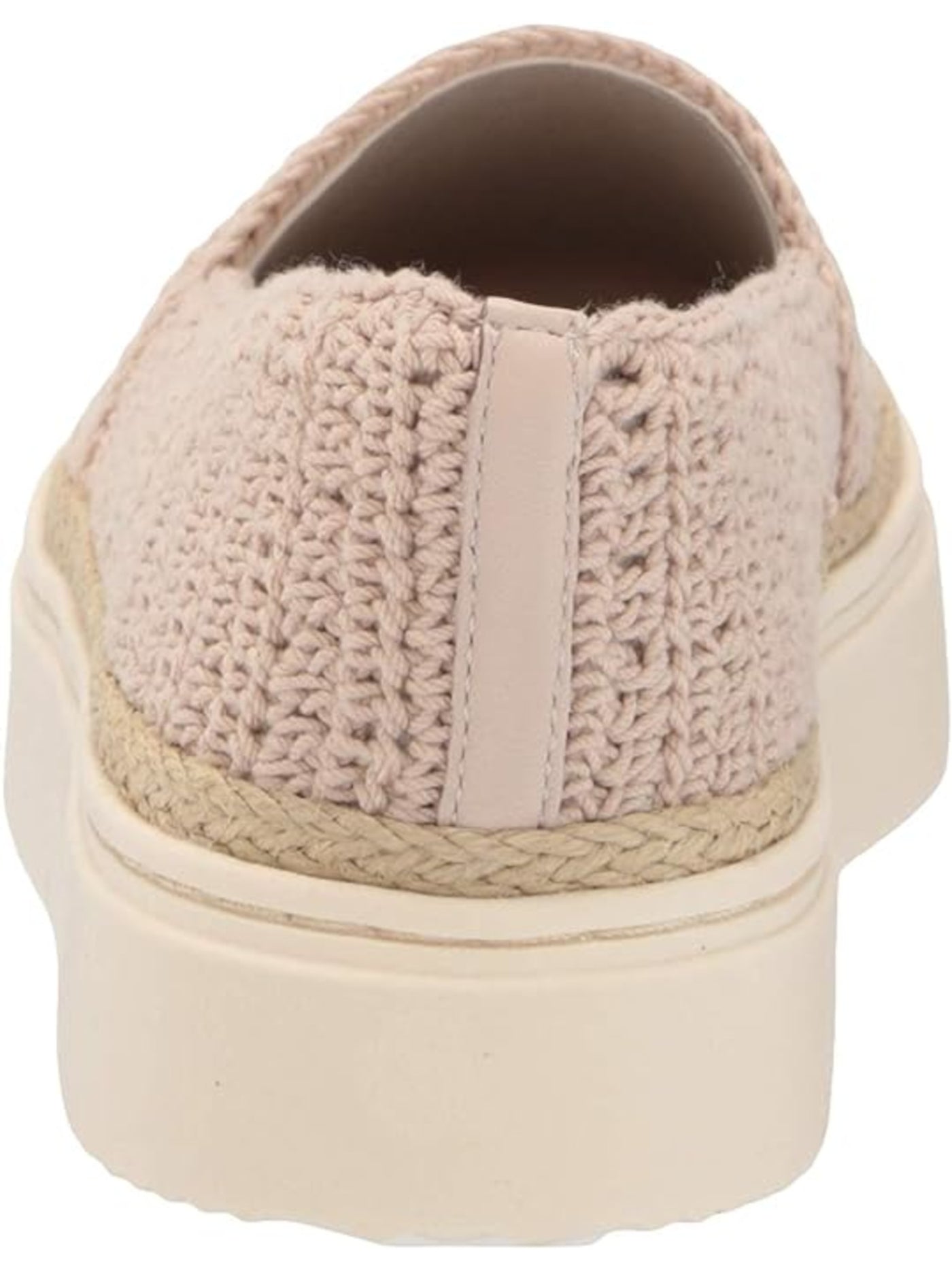 VINCE CAMUTO Womens Beige Removable Insole Woven Relinsta Round Toe Platform Slip On Sneakers Shoes 10 M