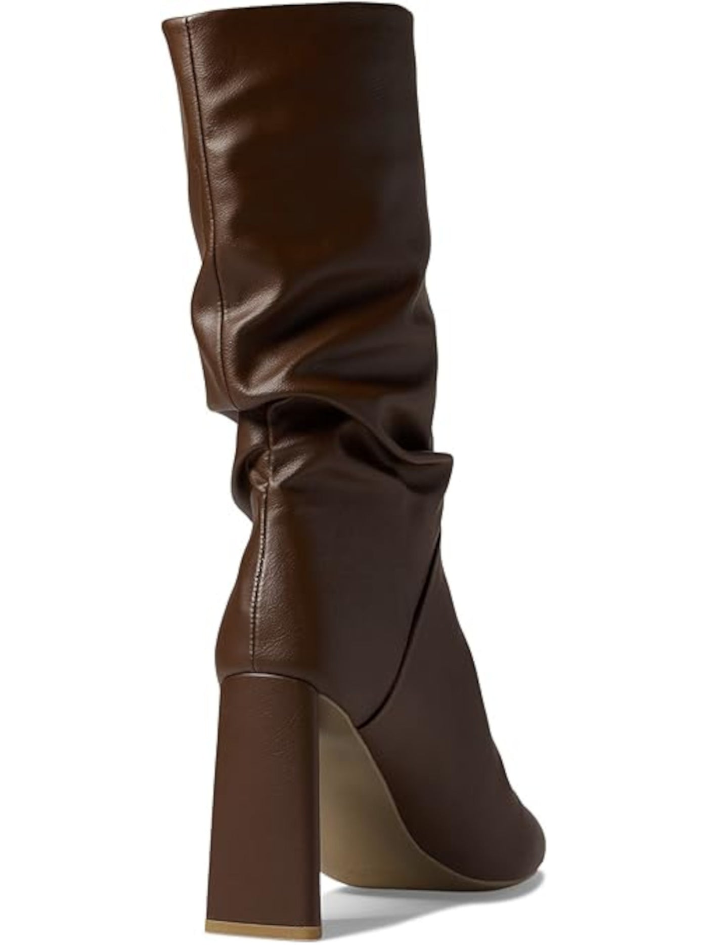 DV DOLCE VITA Womens Brown Padded Wandah Pointed Toe Sculpted Heel Dress Slouch Boot 6.5