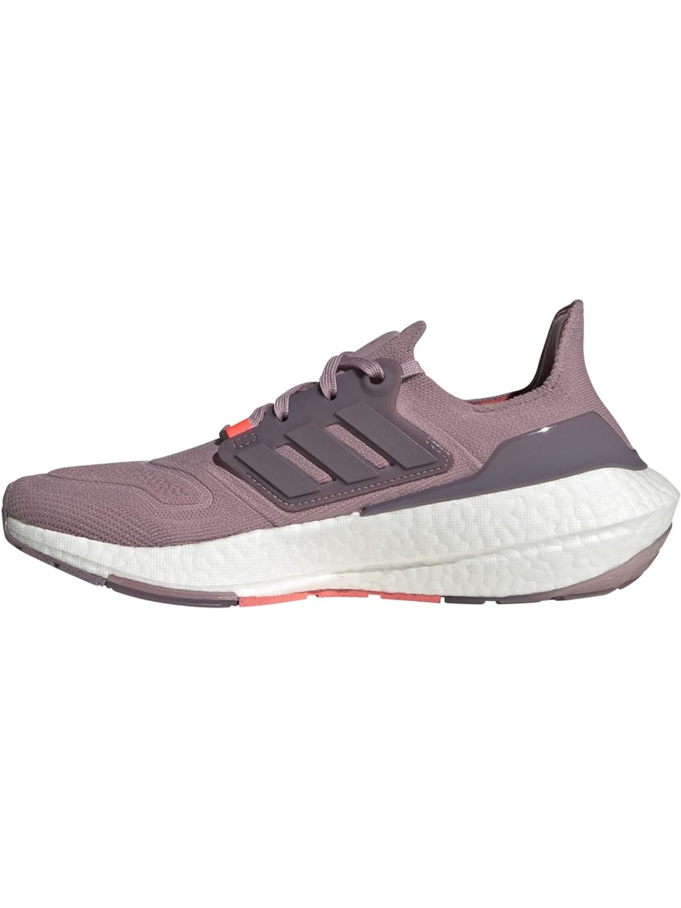 ADIDAS Womens Purple Padded Impact Absorption Stretch Removable Insole Ultraboost 22 Round Toe Wedge Lace-Up Athletic Running Shoes 10