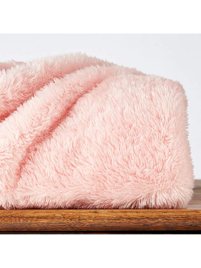 BERKSHIRE Pink Solid 50 X 60 Throw