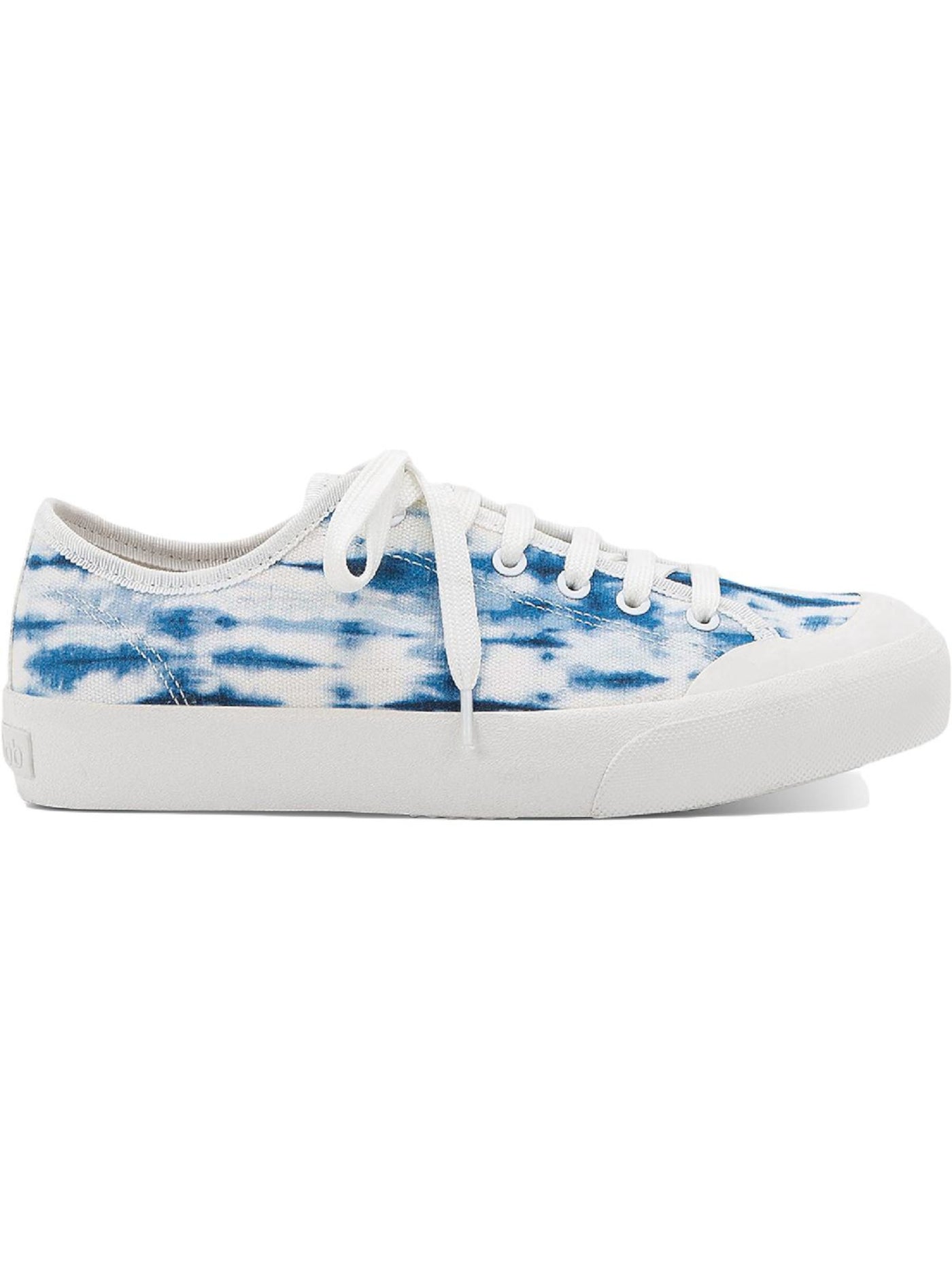 DOLCE VITA Womens Blue Tie-Dye Removable Insole Cushioned Bryton Round Toe Platform Lace-Up Sneakers Shoes 6.5