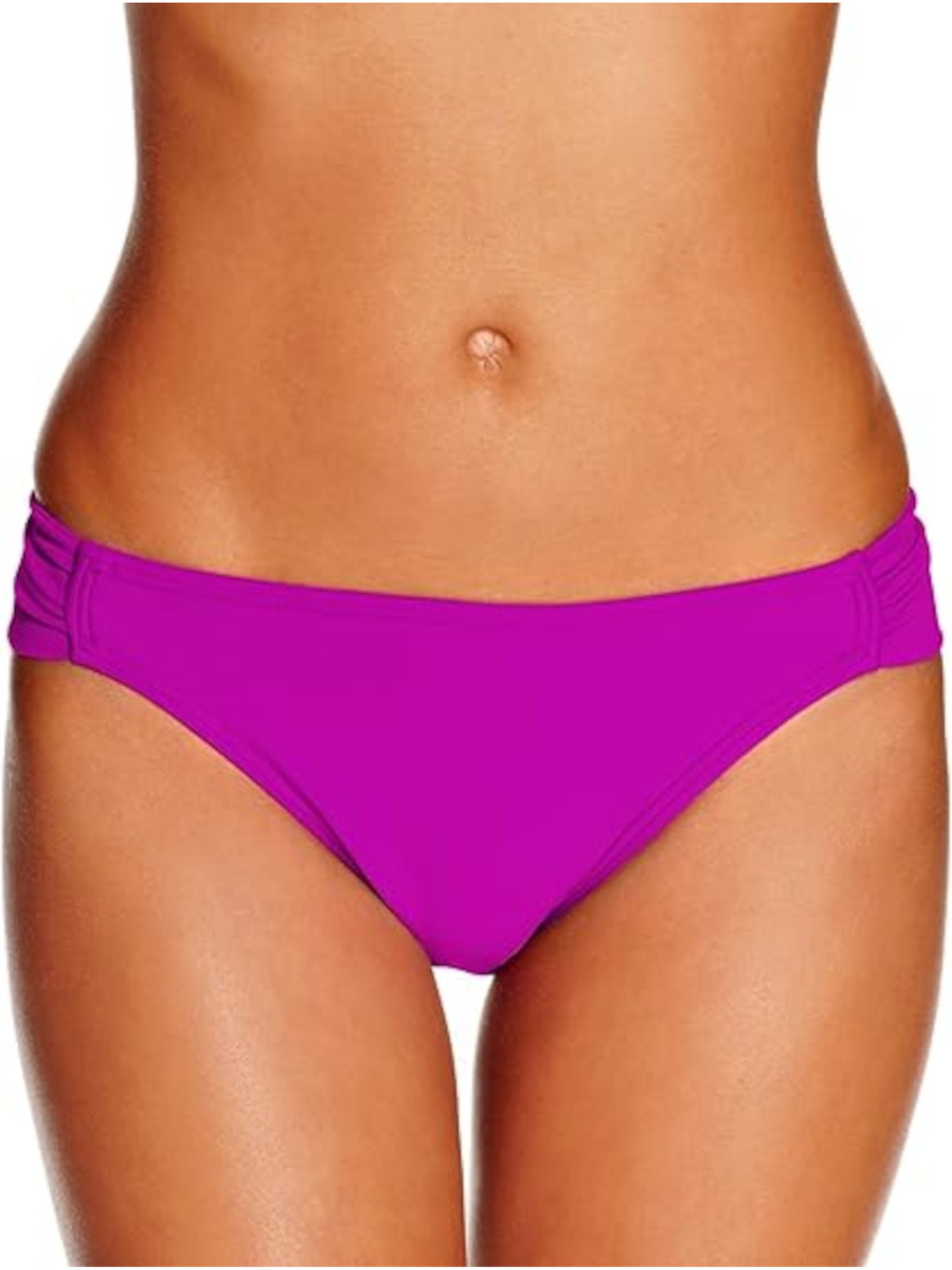 MOSSIMO SUPPLY CO. Women's Purple Fold-over Waistband Bikini Swimsuit Bottom M