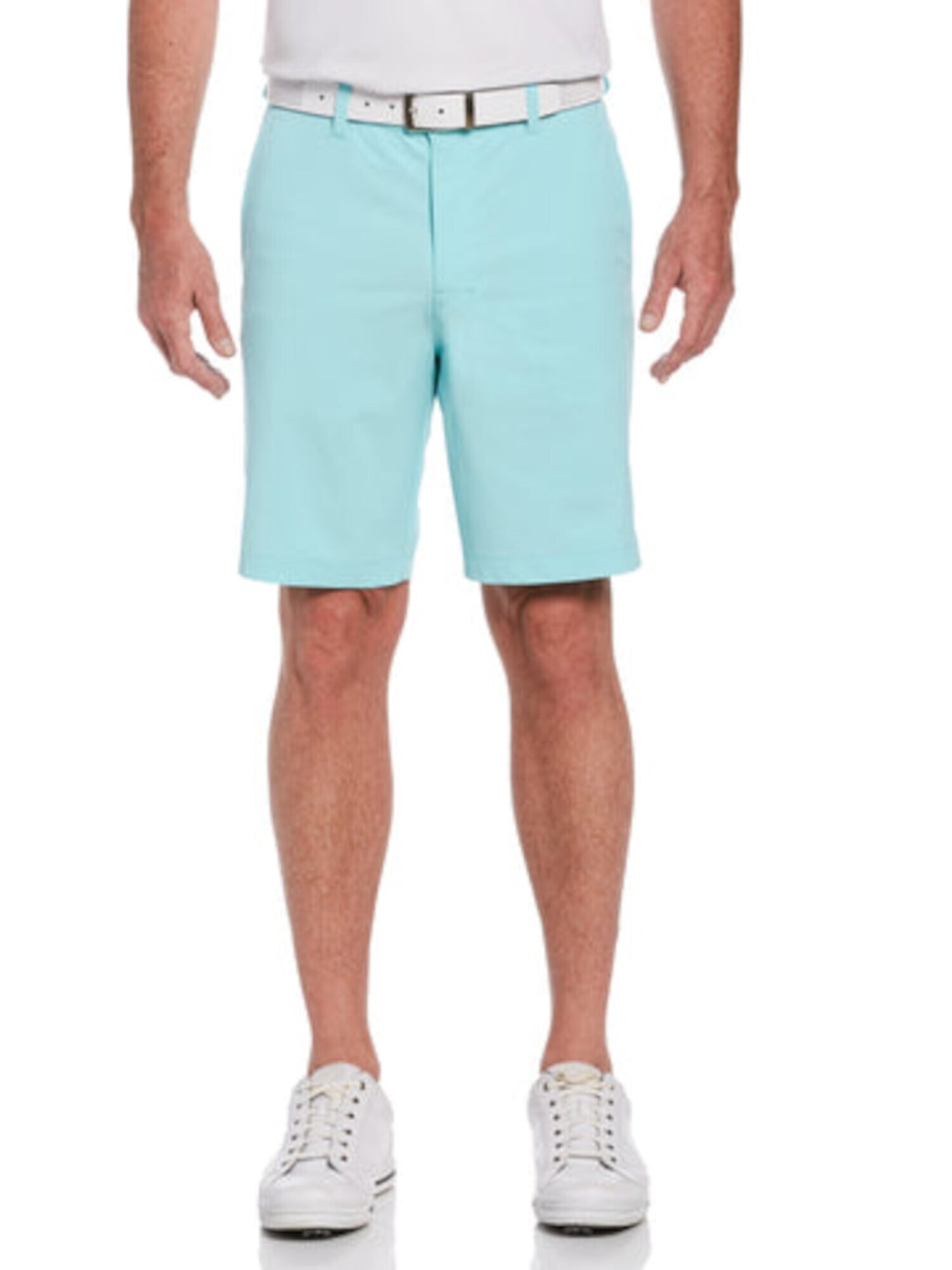 HYBRID APPAREL Mens Aqua Flat Front, Moisture Wicking Athletic Shorts 36
