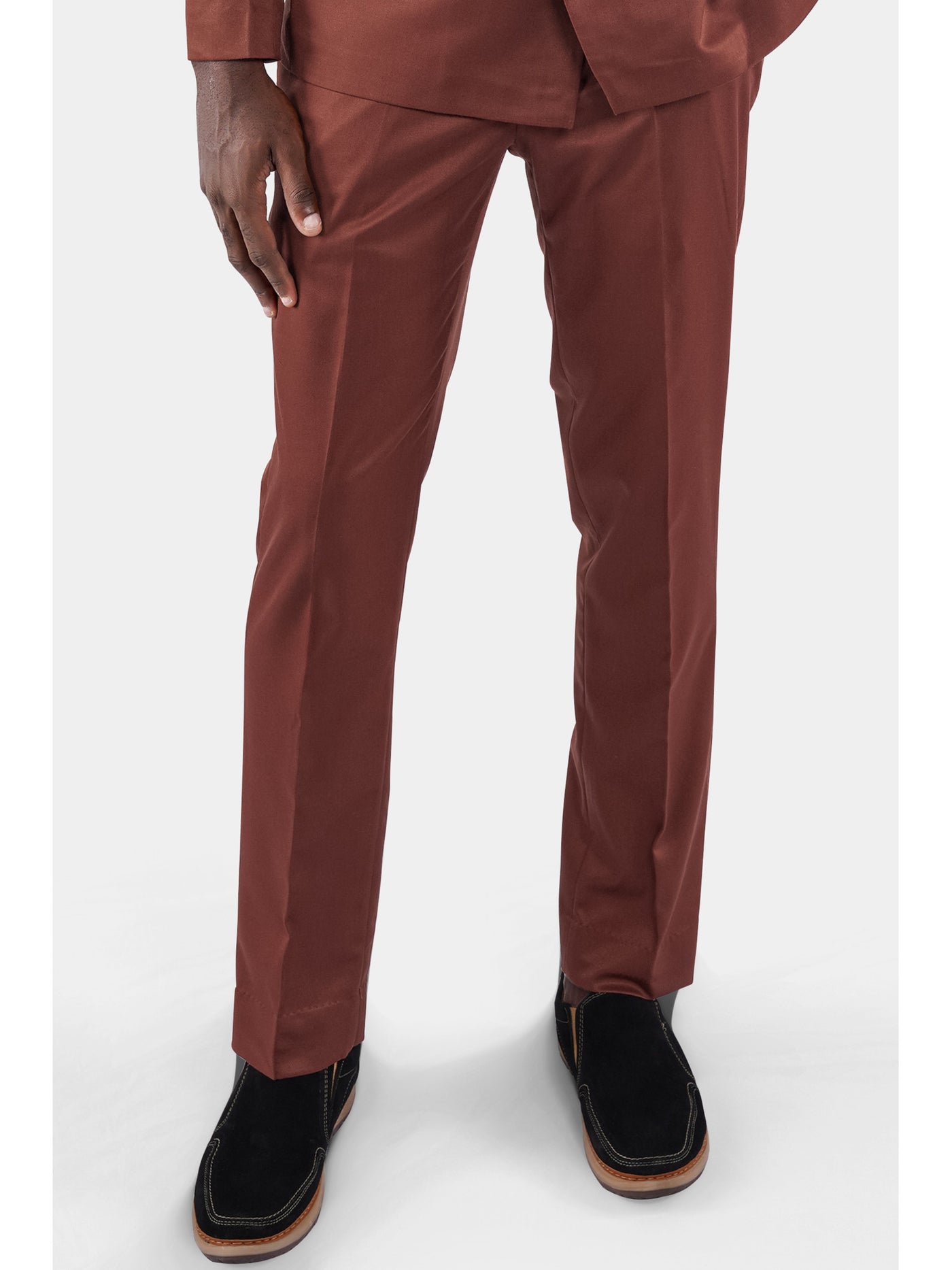 SEANJOHN Mens Red Pleated, Heather Classic Fit Pants W40/ L32