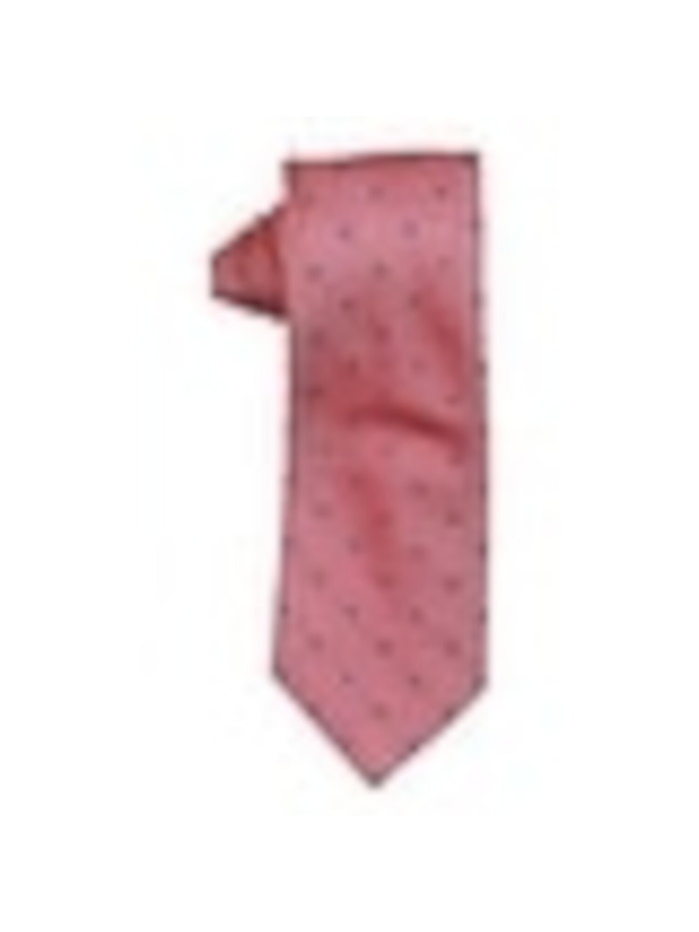 TOMMY HILFIGER Mens Red Polka Dot Slim Neck Tie