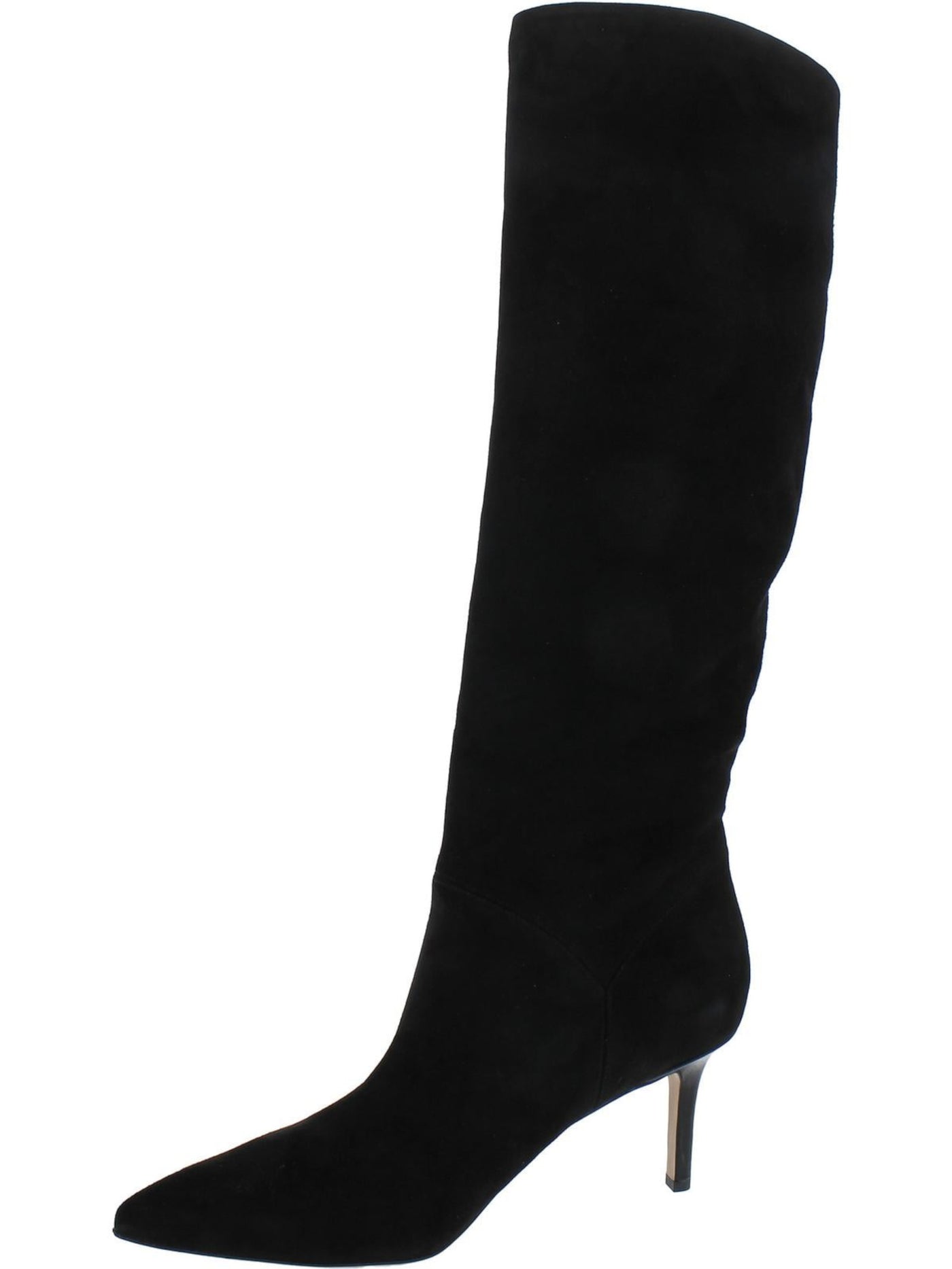 VERONICA BEARD Womens Black Padded Lexington Pointed Toe Stiletto Leather Dress Boots 5 M