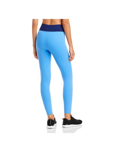 ALL ACCESS Womens Blue Moisture Wicking Active Wear High Waist Leggings XS