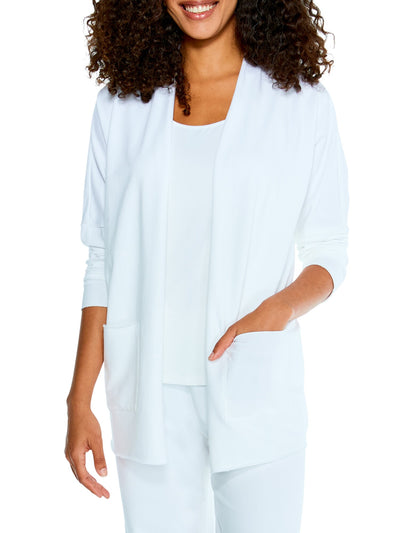 CUPIO BLUSH Womens Pocketed Dolman Sleeve Open Front Wear To Work Cardigan