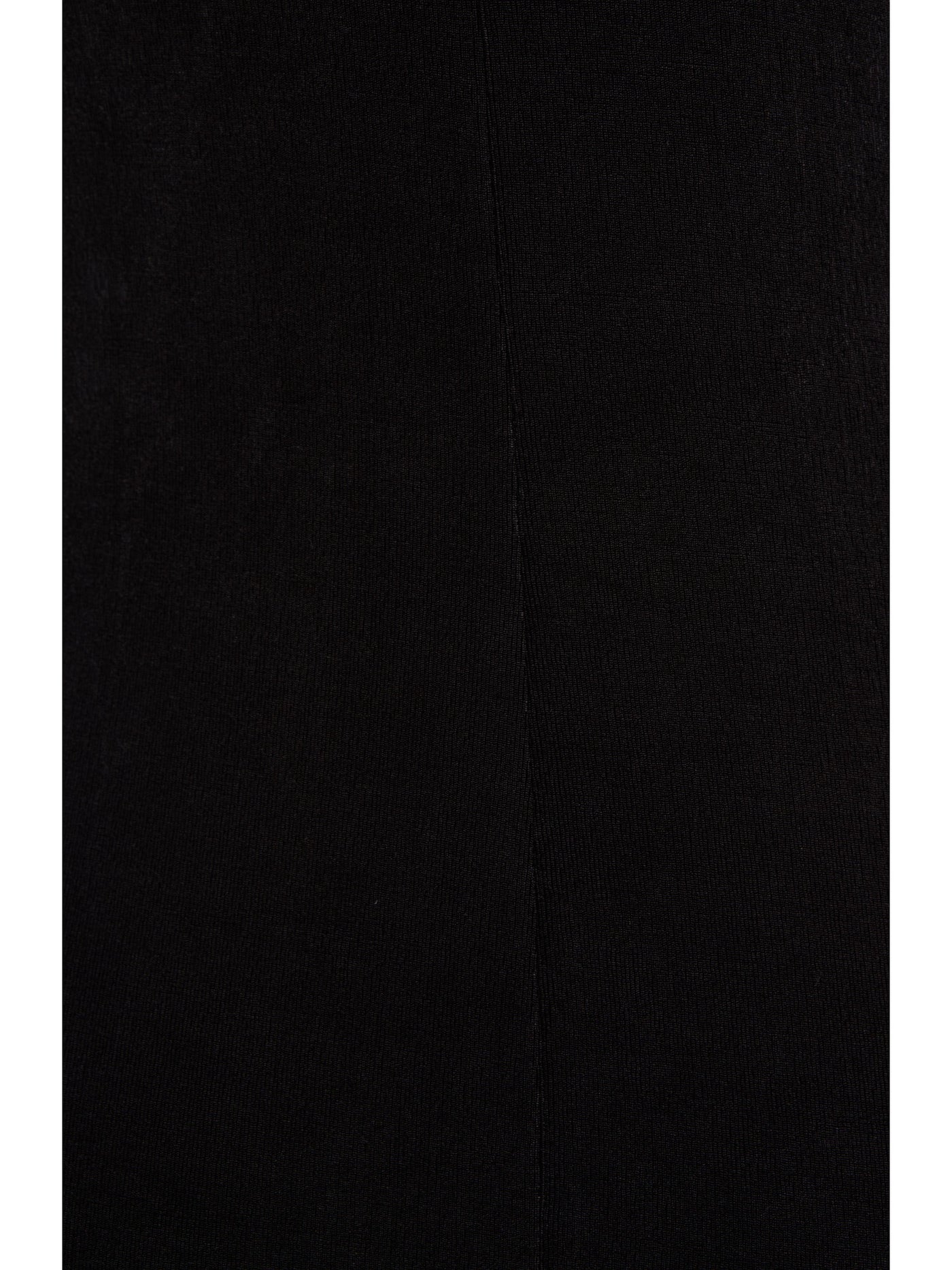 JUMP APPAREL Womens Black Stretch Spaghetti Strap Cowl Neck Above The Knee Cocktail Sheath Dress