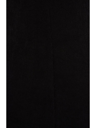 JUMP APPAREL Womens Black Stretch Spaghetti Strap Cowl Neck Above The Knee Cocktail Sheath Dress
