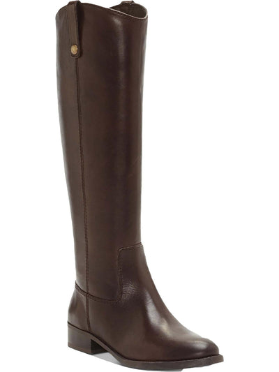 INC Womens Brown Cushioned Studded Fawne Round Toe Zip-Up Riding Boot 6.5 M