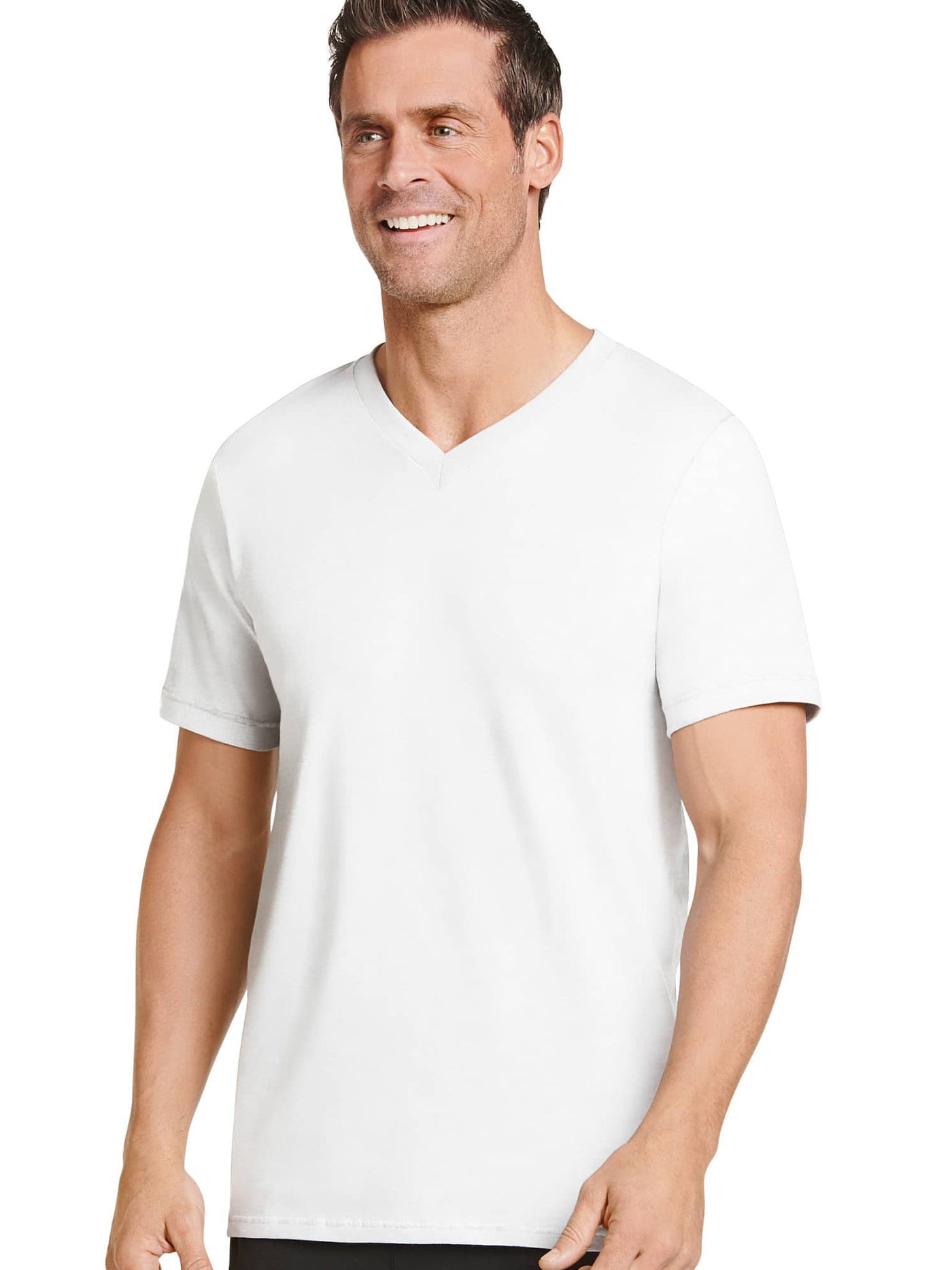 JOCKEY Mens White Classic Fit T-Shirt XXL