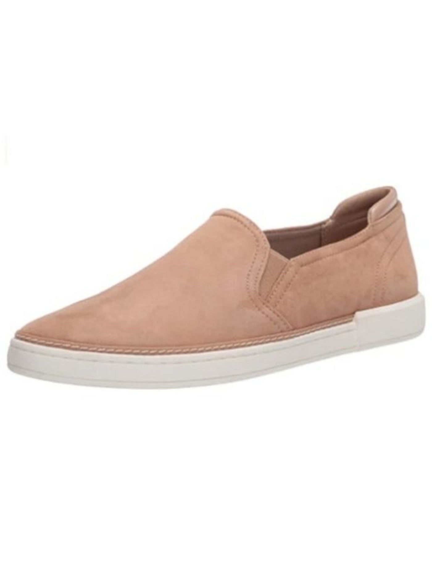 NATURALIZER Womens Brown Removable Sole Cushioned Non-Slip Jade Round Toe Platform Slip On Leather Athletic Sneakers 10.5