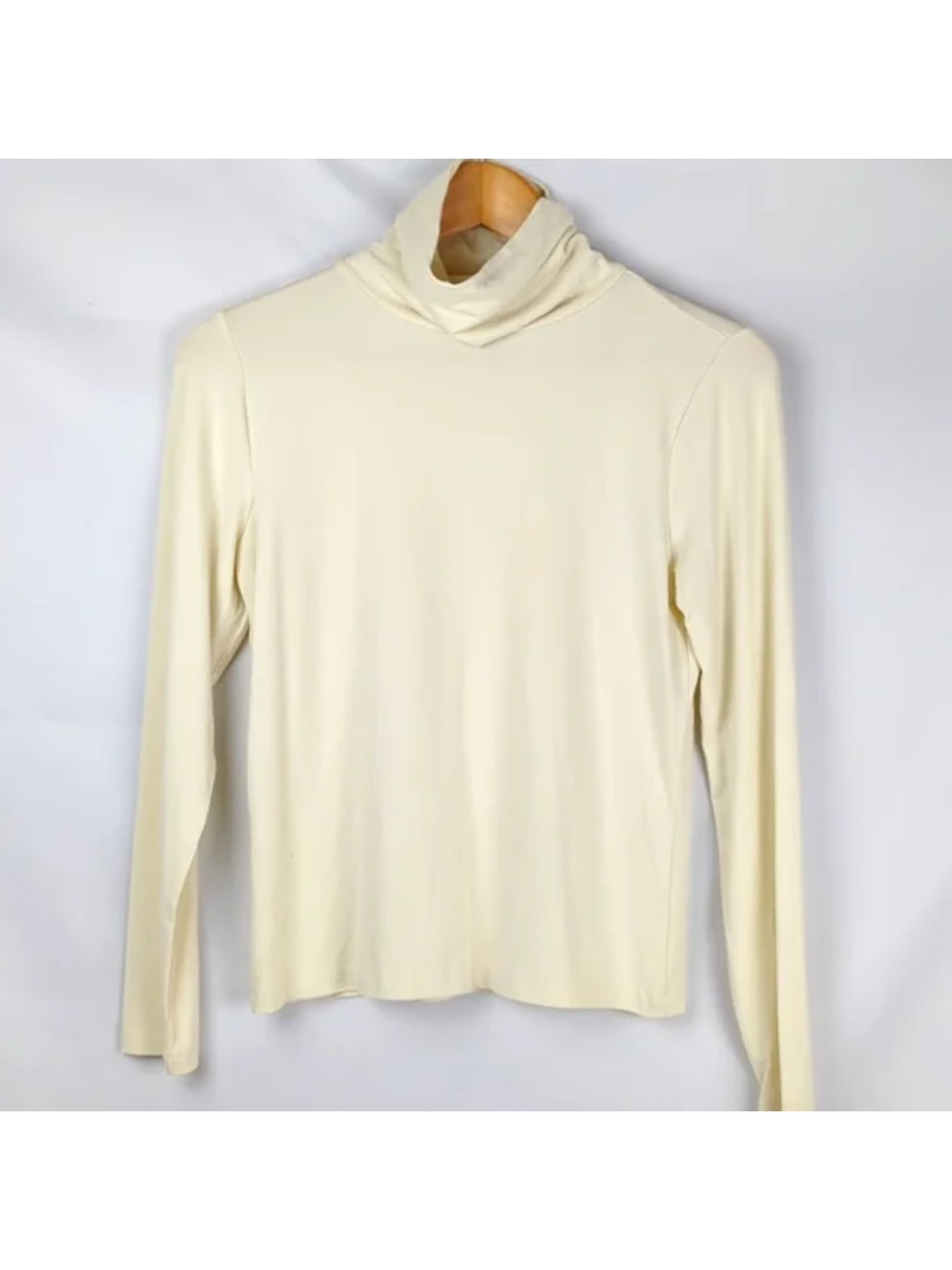 LIZ CLAIBORNE Womens Beige Long Sleeve Turtle Neck Top Plus 3X