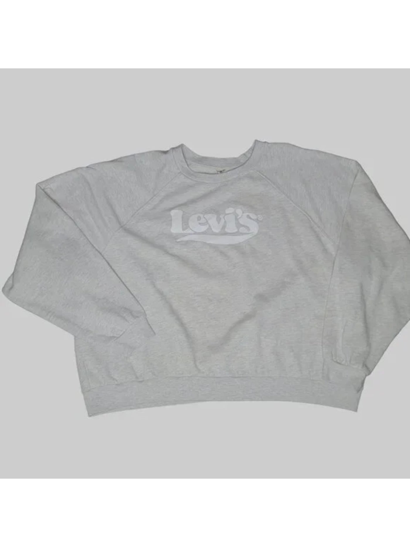 LEVI'S Womens Gray Logo Graphic Sweatshirt Plus 2X