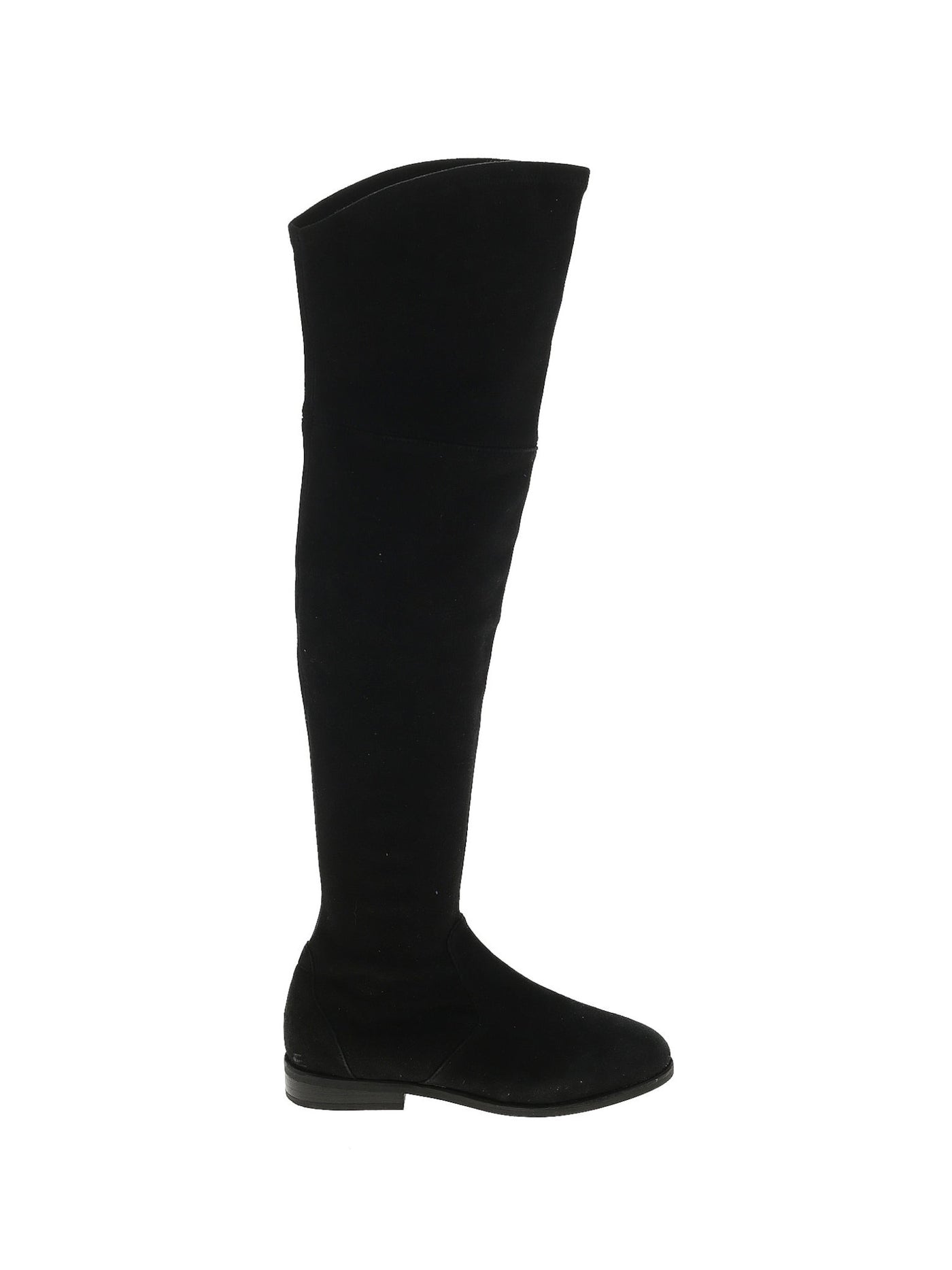 GENTLE SOULS KENNETH COLE Womens Black Side Zip Padded Emma Round Toe Block Heel Riding Boot 8 M