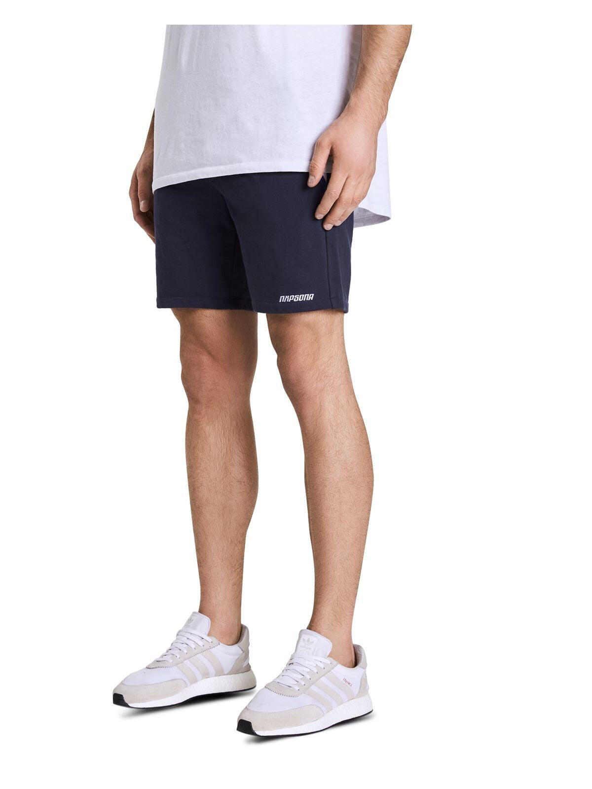 NXP Mens Navy Drawstring Striped Athletic Fit Cotton Shorts XXL/ 38