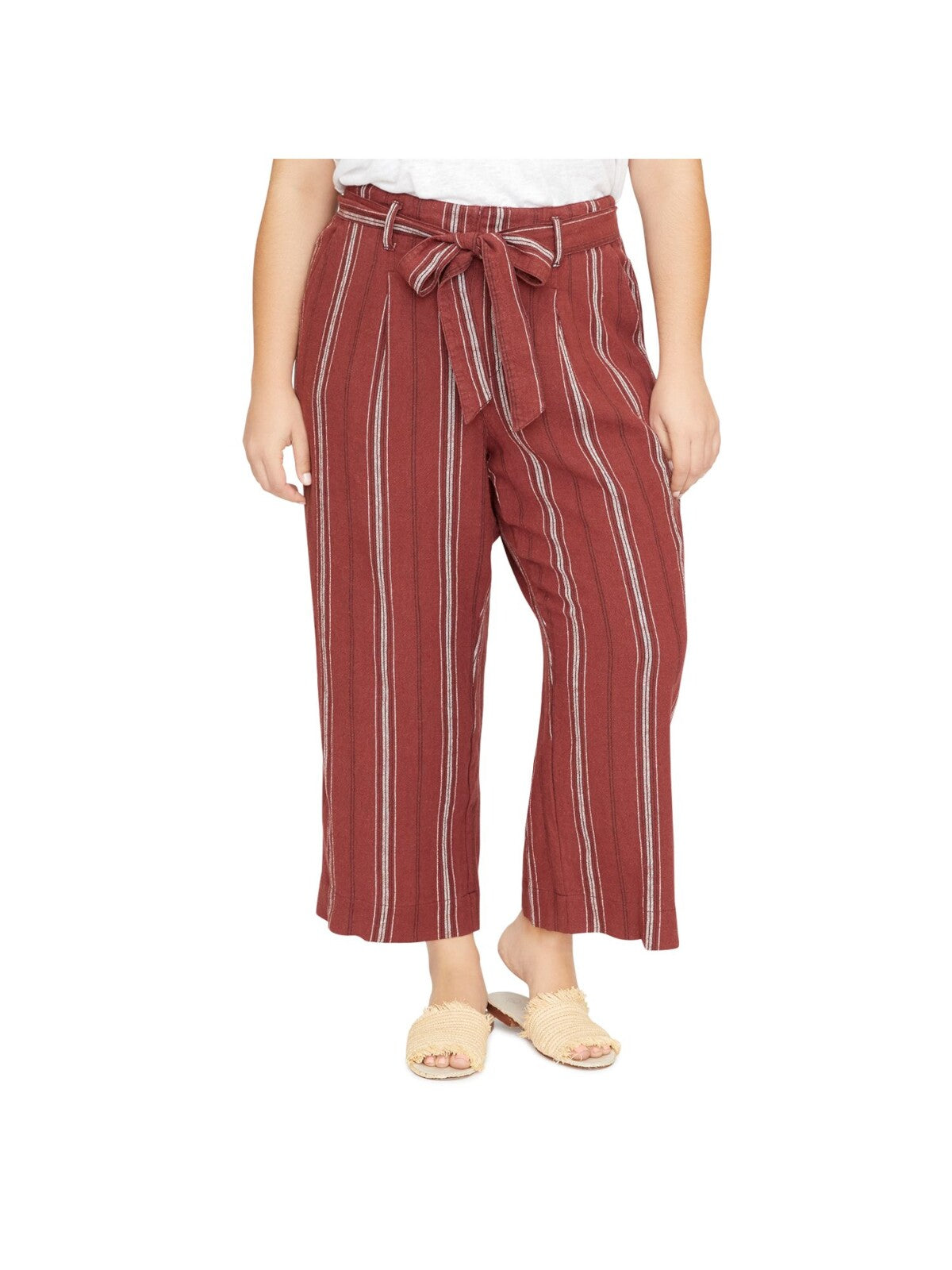 SANCTUARY Womens Zippered Wide Leg Pants