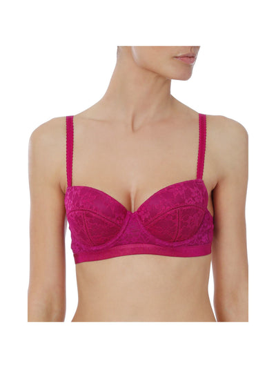 STELLAMCCARTNEY Intimates Purple Three Part Cups Underwire Bra 36 A