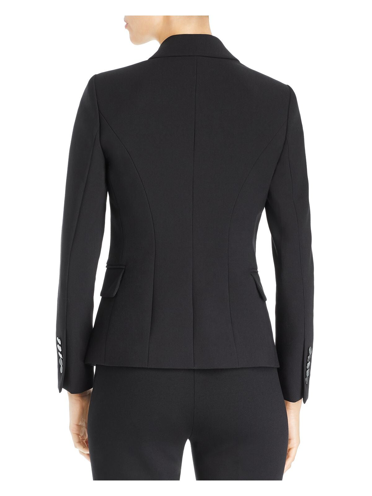 KOBI HALPERIN Womens Black Wear To Work Blazer Jacket XL