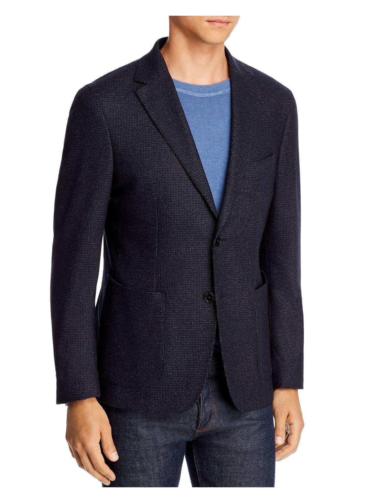 DYLAN GRAY Mens Navy Blazer Jacket 38R