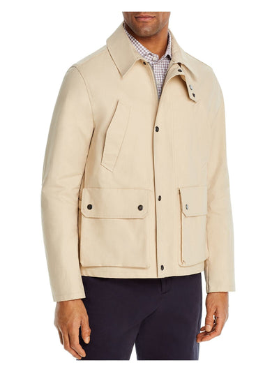 DYLAN GRAY Mens Beige Zip Up Jacket M