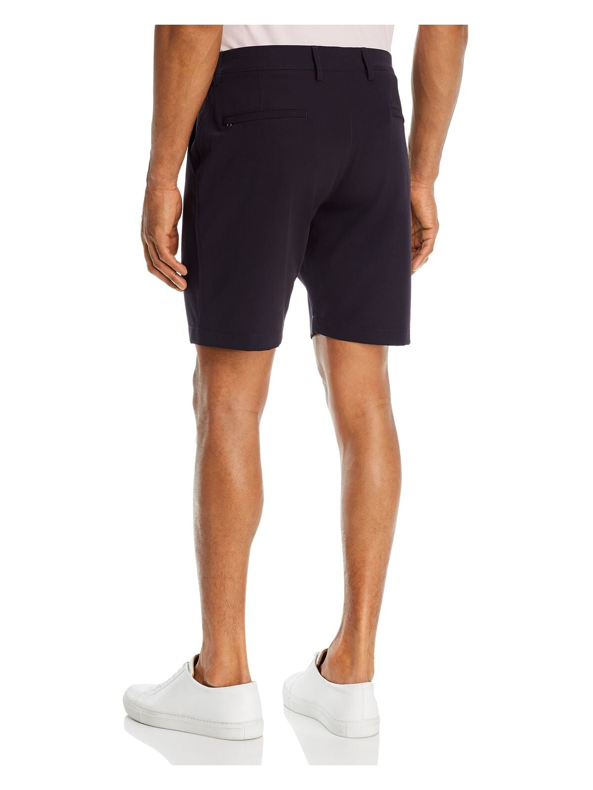 The Mens store Mens Black Active Flat Front Shorts 40 Waist