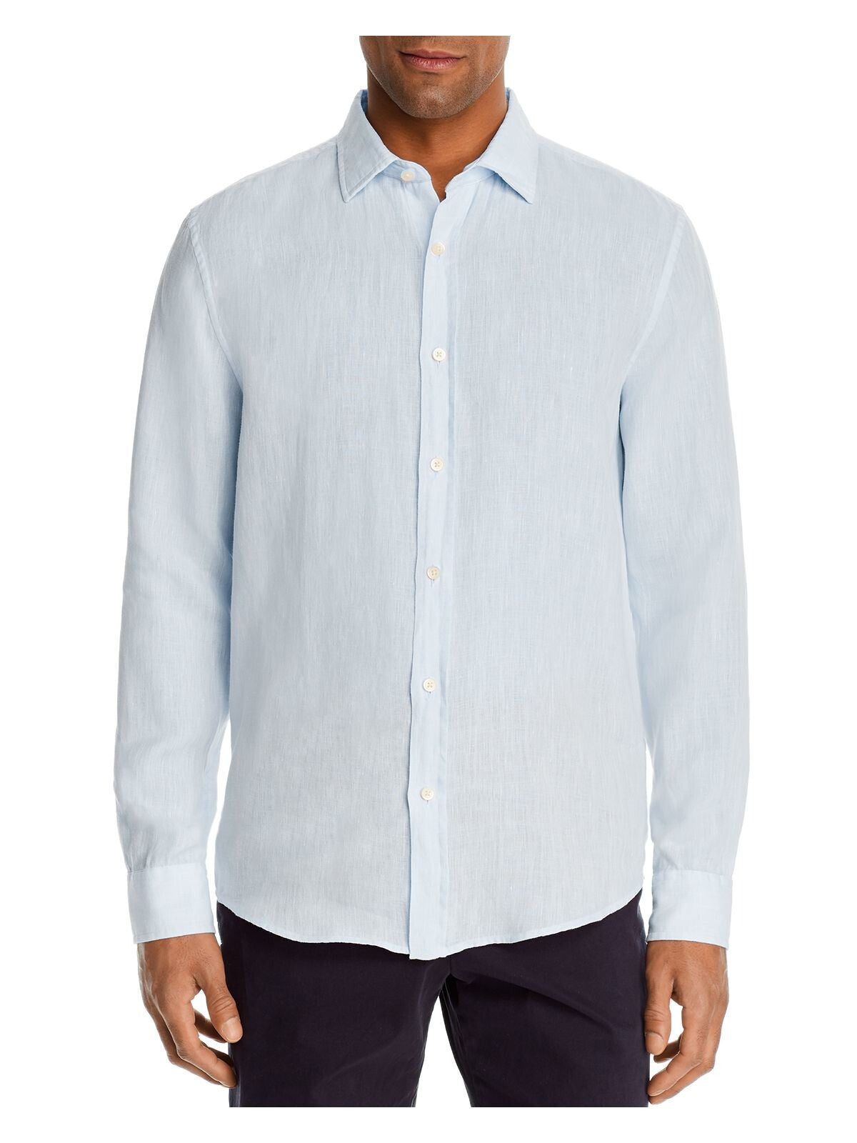 The Mens store Mens Light Blue Button Down Casual Shirt S