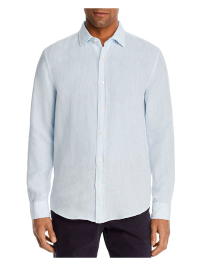 The Mens store Mens Light Blue Button Down Casual Shirt S
