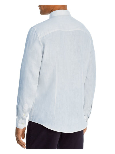 The Mens store Mens Light Blue Button Down Casual Shirt S