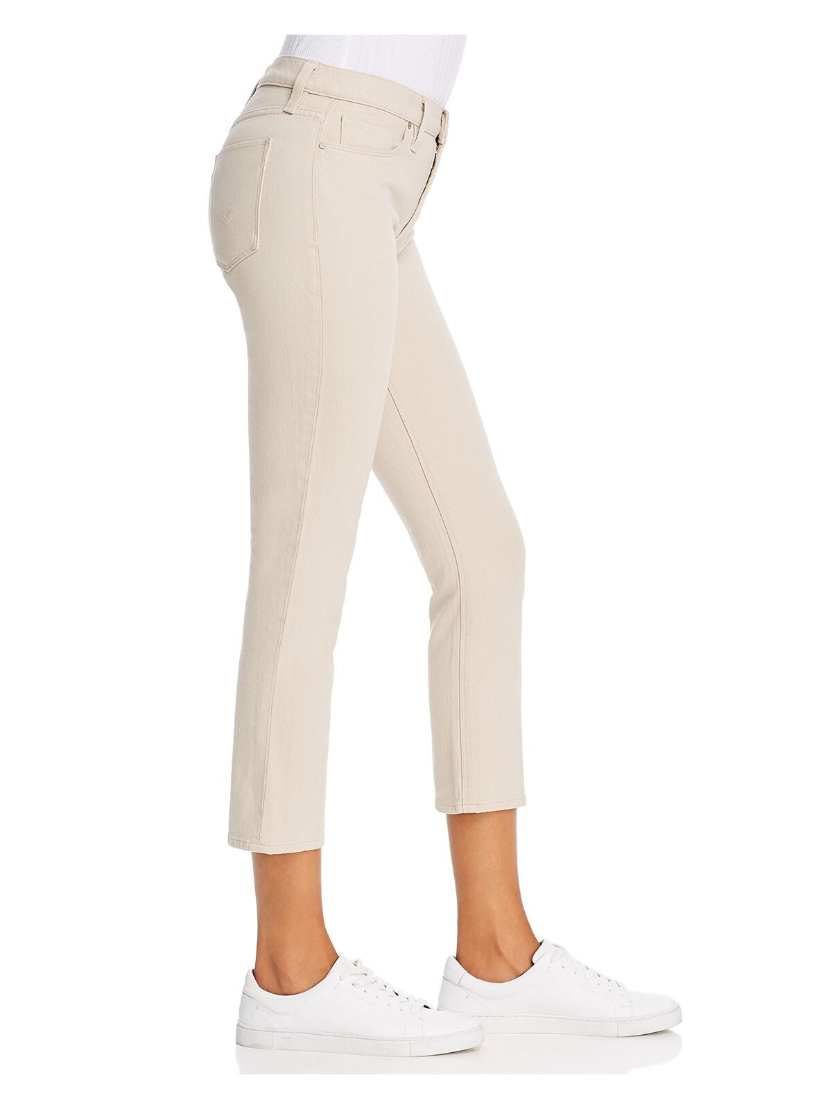 HUDSON Womens Beige Capri Jeans 30