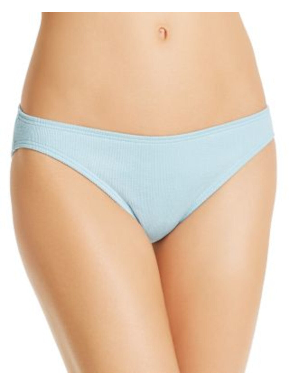 VINCE CAMUTO SWIM Women's Aqua Stretch Lined Moderate Coverage Textured Bikini Swimsuit Bottom XS