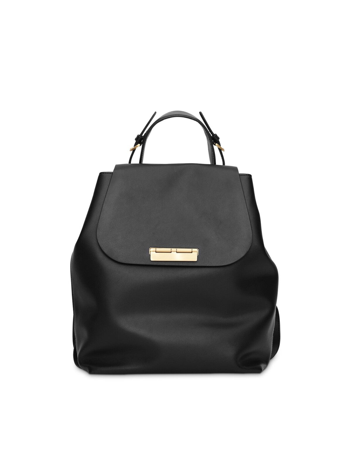 ZAC ZAC POSEN Women's Black Solid Double Flat Strap Backpack