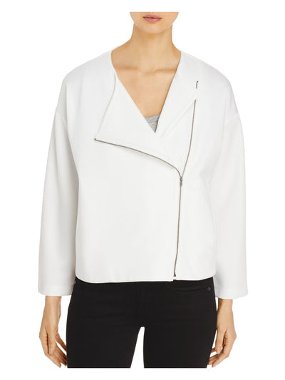 EILEEN FISHER Womens Motorcycle Jacket