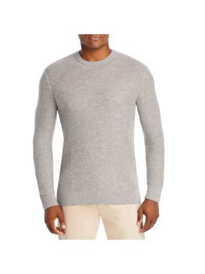 THE MENS STORE Mens Honeycomb Beige Crew Neck Pullover Sweater XXL