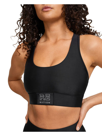 P. E NATION Intimates Black Compressive Sports Bra XS