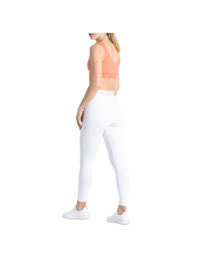 HEROINE SPORT Womens White Stretch Skinny Leggings S